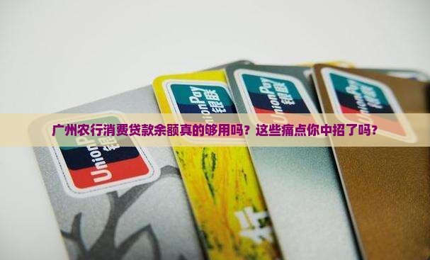广州农行消费贷款余额