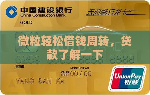 可以拿微粒贷贷款吗