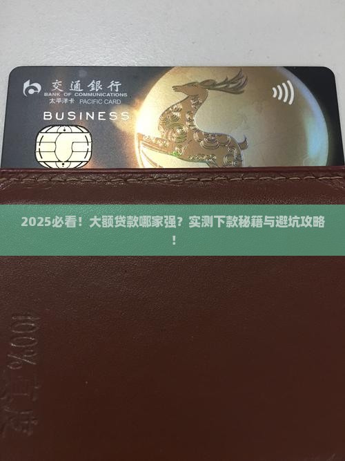 大额贷款什么平台好下