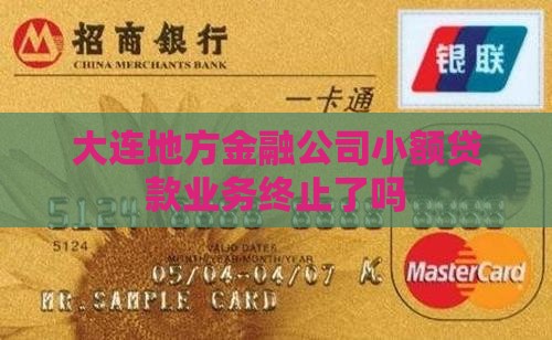 大连地方金融公司小额贷款业务终止了吗