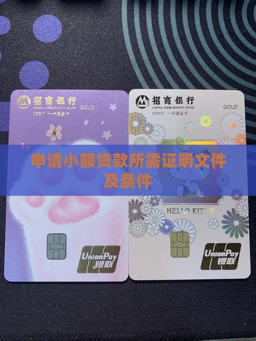 申请小额贷款所需证明文件及条件