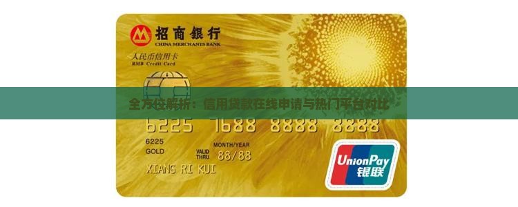 全方位解析：信用贷款在线申请与热门平台对比