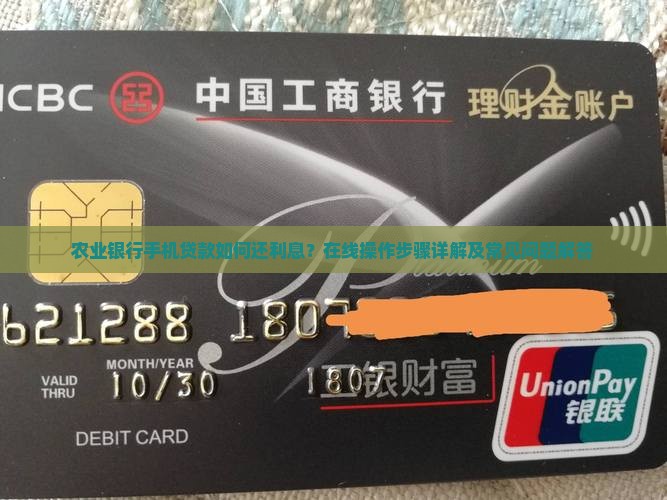 农业银行手机贷款还利息