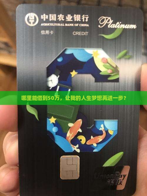 哪个平台可以贷款50万