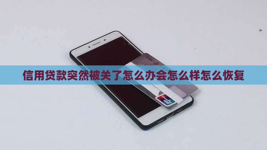 信用贷款突然被关了