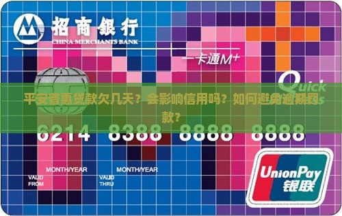 平安普惠贷款欠几天
