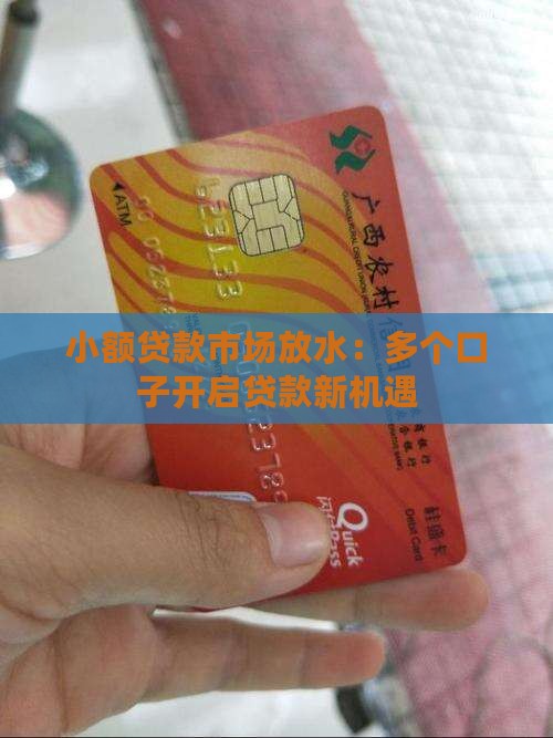 小额贷款放水