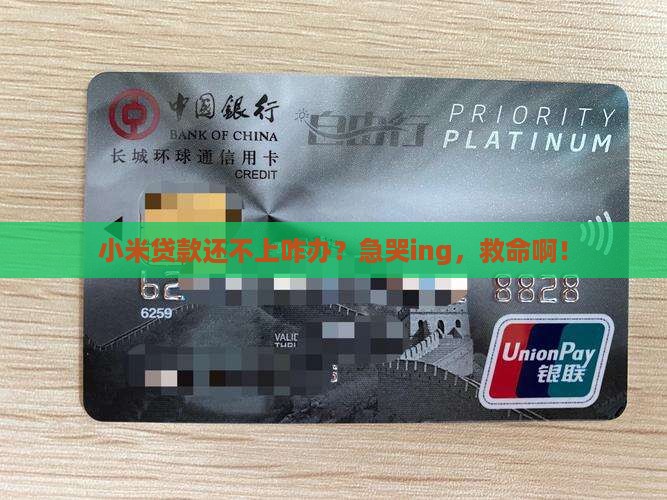 小米贷款还不上了怎么办