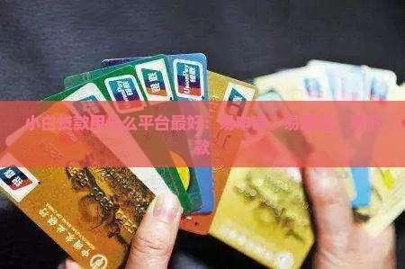 小白贷款用什么平台最好