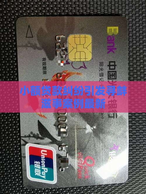 小额贷款寻衅滋事案例最新