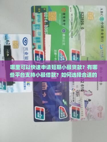 哪里有短期小额贷款