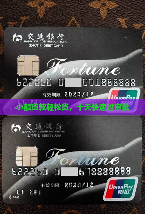 十天必过的小额贷款