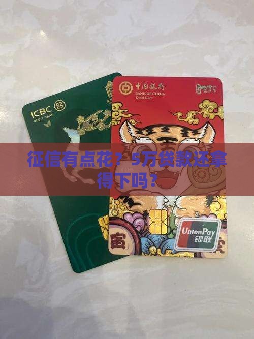 征信花了贷款5万
