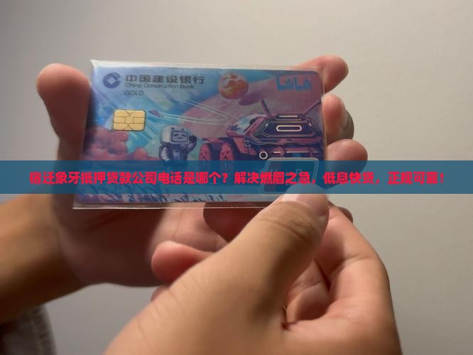 宿迁象牙抵押贷款公司电话