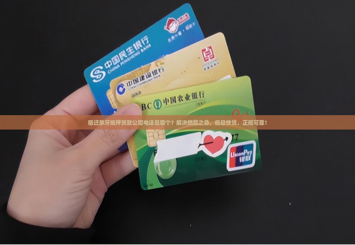 宿迁象牙抵押贷款公司电话