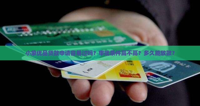 小象优品贷款能过吗