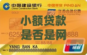 小额贷款是否是网贷行为