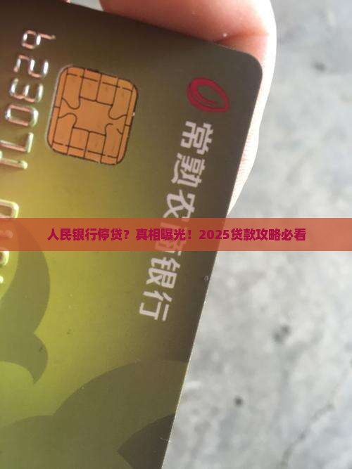 人民银行停止贷款申请 人民银行停止贷款申请