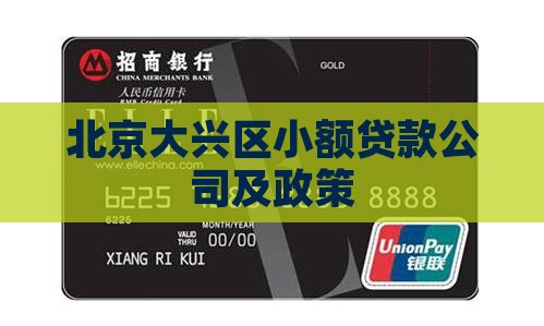 北京大兴区小额贷款