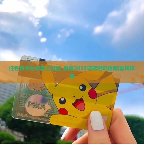 任性用平台贷款上征信