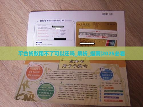平台贷款用不了可以还吗