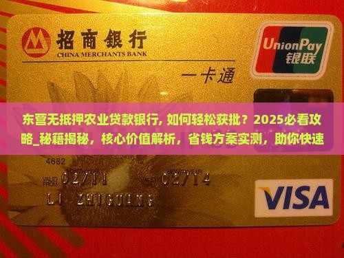 东营无抵押农业贷款银行