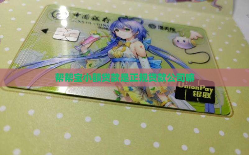 帮帮宝小额贷款