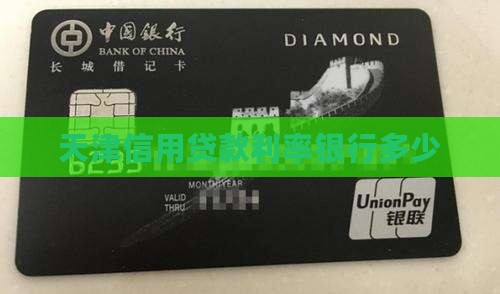 天津信用贷款融资利率