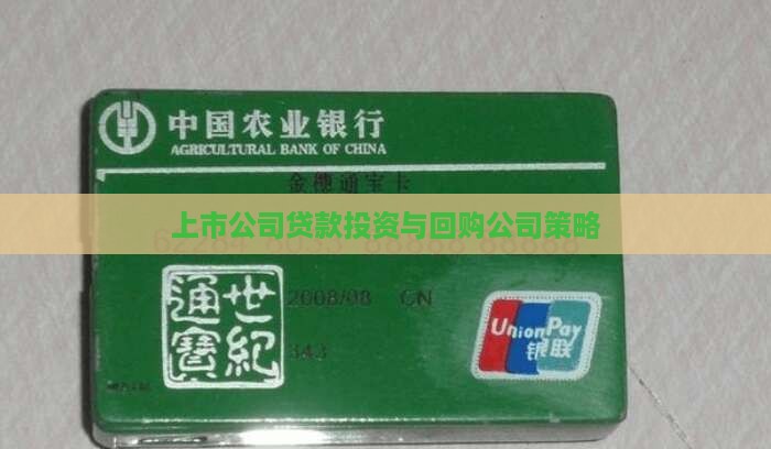 上市公司贷款投资