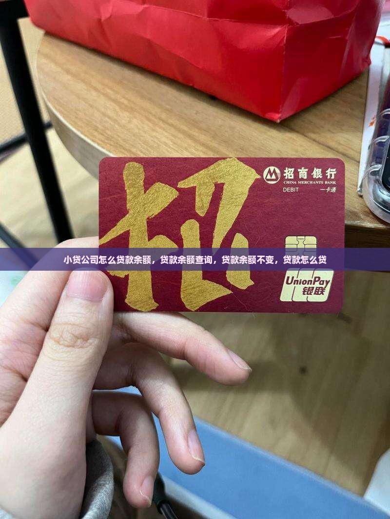 小贷公司怎么贷款余额