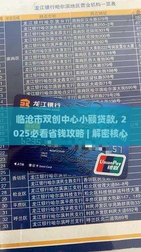 临沧市双创中心小额贷款