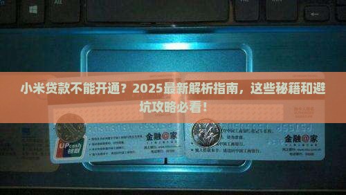 小米贷款不能开通