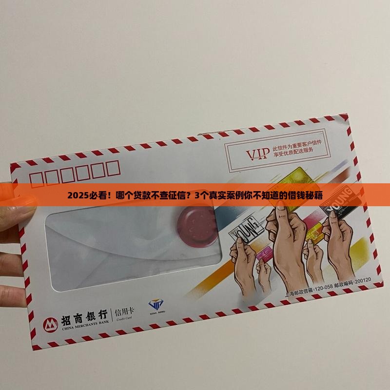 哪个贷款是不查征信的