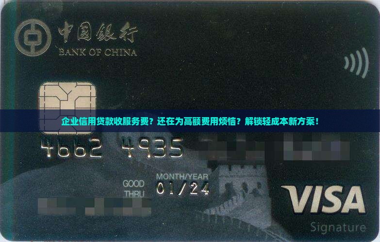 企业信用贷款收服务费