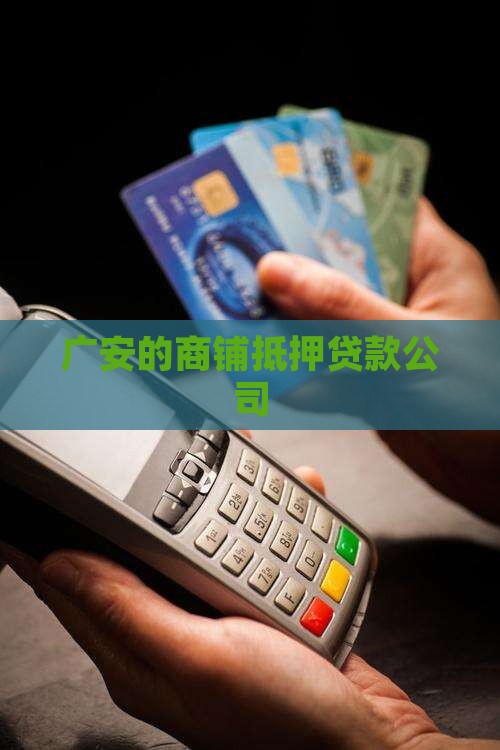 广安的商铺抵押贷款公司