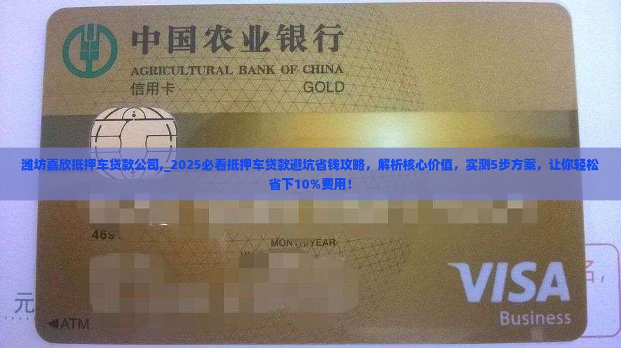 潍坊嘉欣抵押车贷款公司