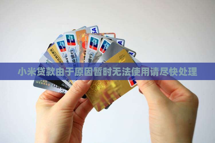 小米贷款由于系统原因