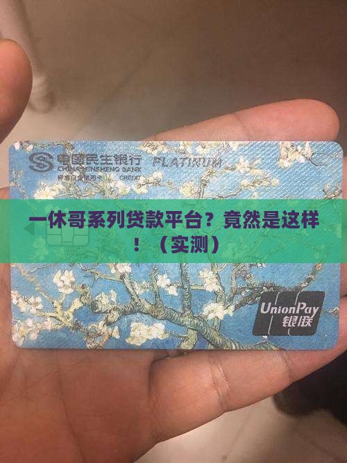一休哥系列贷款平台