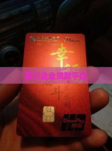 嘉兴企业贷款平台