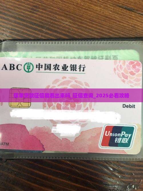保单贷款征信能看出来吗