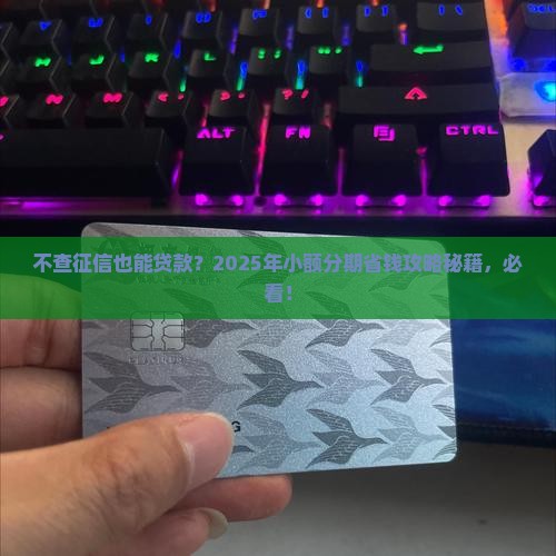 不查征信的小额贷款分期