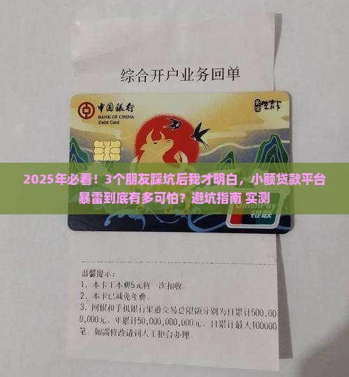 小额贷款平台暴雷