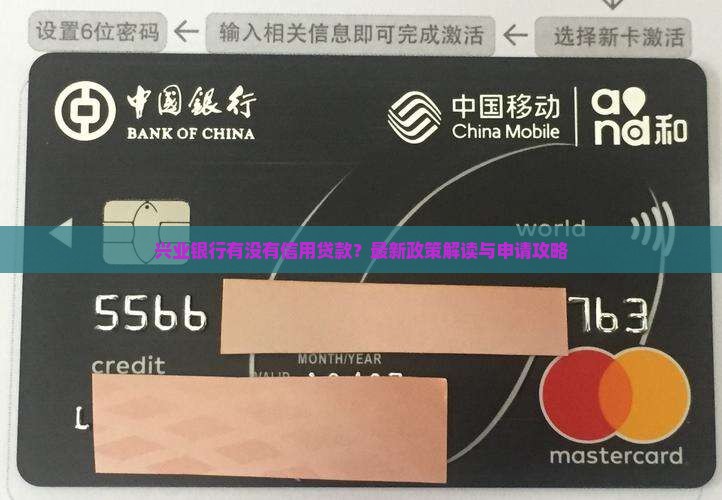 兴业银行有没有信用贷款