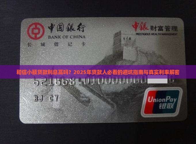 和信小额贷款利息高吗