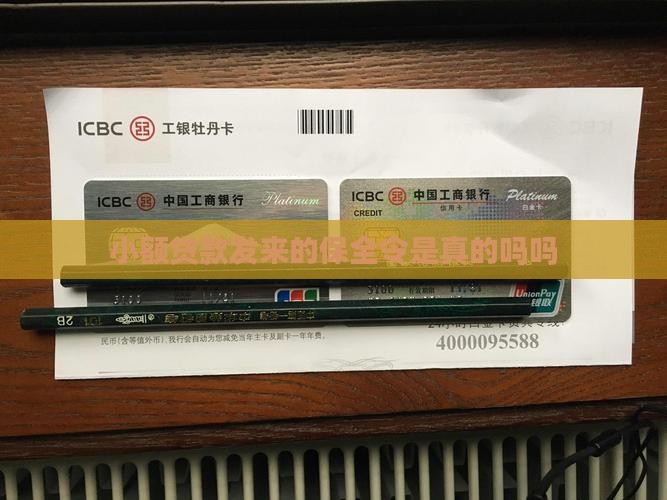 小额贷款发来的保全令是真的吗
