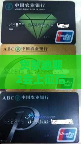 贷款逾期2会上征信吗