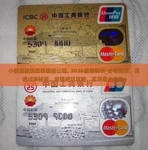 小额贷款现在有哪些公司