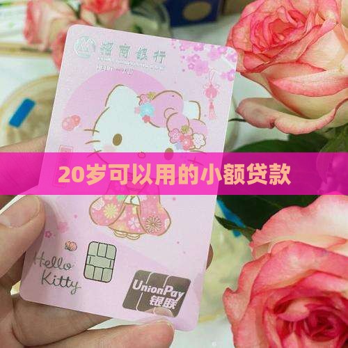 20岁可以用的小额贷款
