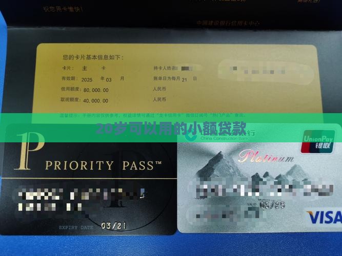 20岁可以用的小额贷款