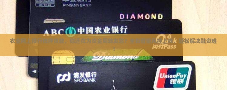 农业网上银行抵押贷款